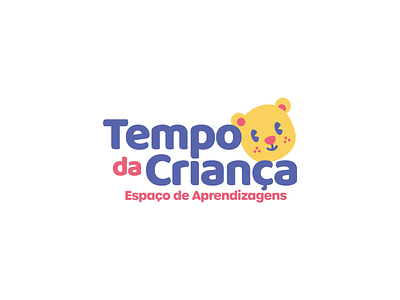 Tempo da Criança Espaço de Aprendizagens daycare education logotype playroom