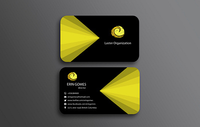 Laster Organization Business Card brand identity branding business business card business logo design icon illustration social media design typography