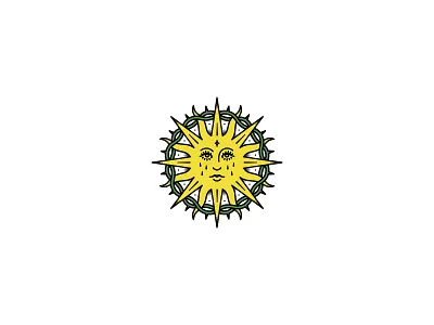 Sun band design dooom illustration merch merchandise occult rad sun tattoo