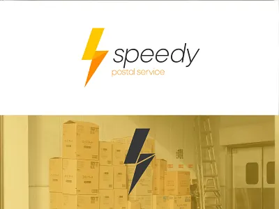 Speedy Logo - Day 42 dailylogo dailylogochallenge design flat graphic design icon illustration illustrator logo minimal postal postal service speedy