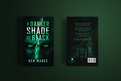 A Darker Shade of Black Book Cover book book cover book cover design book cover mockup design fiction graphic design scifi