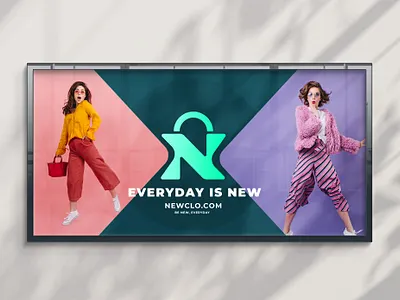 Newclo Logo and Branding branding branidng brandign stationry clothing design design agency fashion icon identity identity design illustration lettering logo logo design logos symbol symbol design symbol icon trending