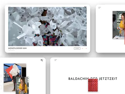 Artist Student Webdesign user interface webapp webapp design website