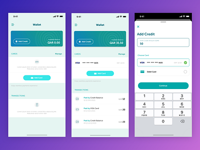 wallet android card iphone payment uidesign wallet wallet app