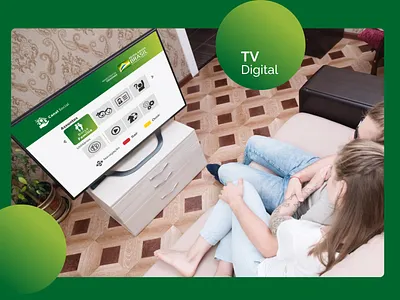 Canal Social design digital tv ui ux