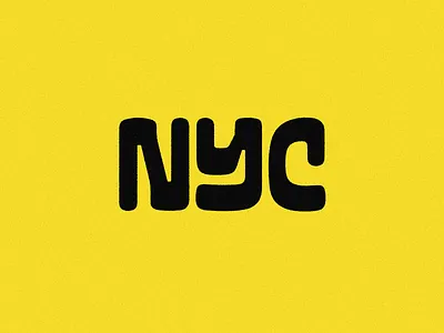 NYC graphic lettering nyc texture typography vector