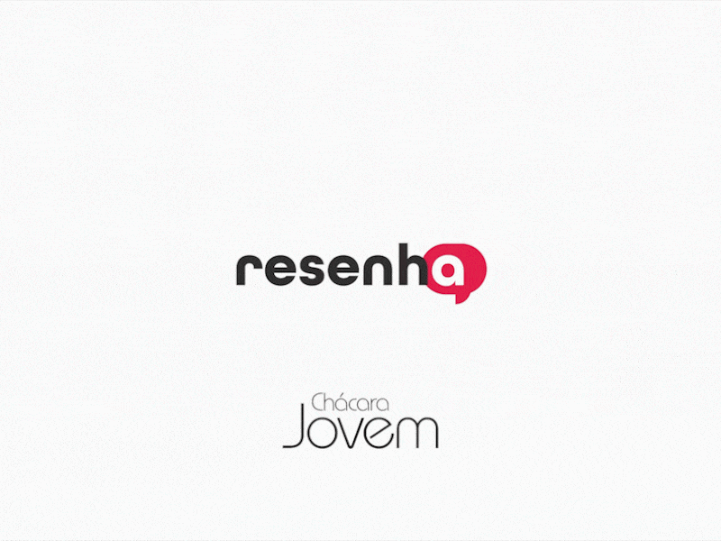Resenha 2d animation after effects branding design flat logo logo animation logo reveal minimal motion design podcast resenha talk