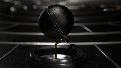 Rising Planet 3d art cinema4d orrery planet redshift3d rendering space