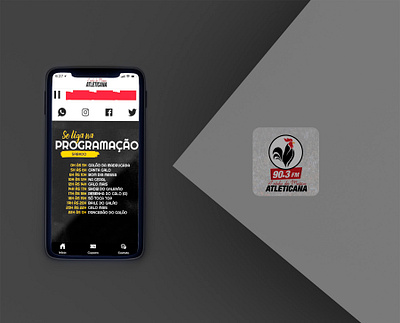 Rádio da Massa 90.3 App app ui ux