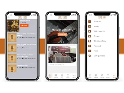 Discipuli Dominio App app application ui ui ux