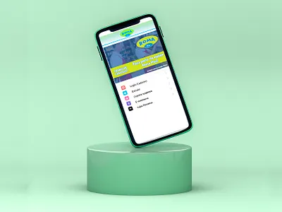 Roma Plus App app ui ux