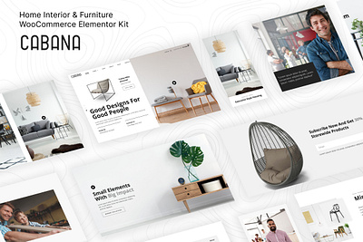 Furniture WooCommerce Template Kit design elementor furniture home interior template ui ux website woocommerce