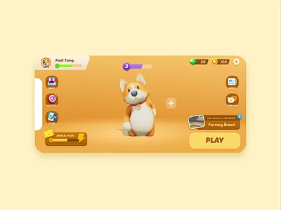 Party Animals Mobile animals game game ui party animals ui