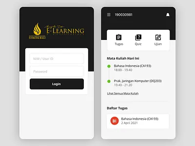 Online Learning adobe illustrator adobe xd branding illustration mobile app mobile app design mobile design mobile ui mobile uiux mockup