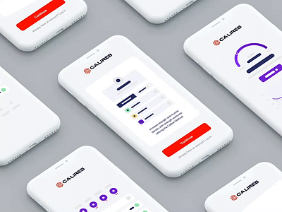 App Onboarding Animation 🔥 android animation app branding design flat icon illustration interface ios logo micro interaction microinteraction minimal ui ux vector web