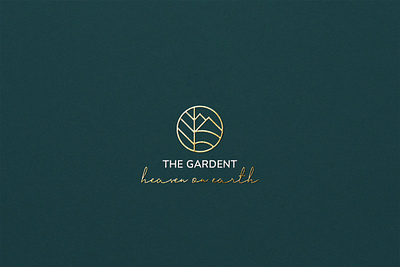 The Gardent/ Branding design earth gardent graphic design heaven logo organic