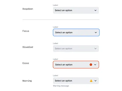 UI library: Dropdowns design system design systems dropdown dropdown menu dropdown ui dropdowns ui uidesign uxui