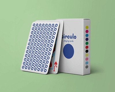 Circulo Playing Cards branding circle design fun illustrator playingcard playingcards