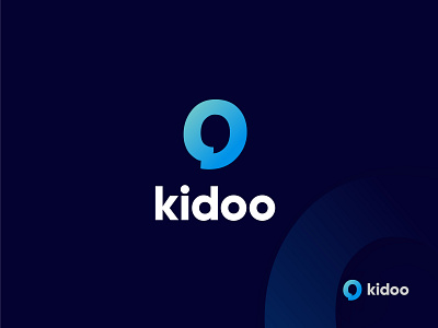 Kidoo - Social Media App Logo Design abstract app icon brand identity branding chat app logo colourful logo flat kidoo chat app logo logo concept logodesign logos messaging app minimalist logo modern logo social app social media social media design social media platforms whatsapp alternative