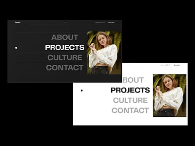 Menu explorations abstract branding flat geometric illustration logo menu minimal typography ui ux webdesign website