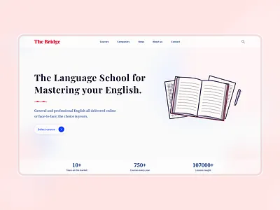 The Bridge page illustraion landing page sketchapp ui design vector vector illustration web webdesign website