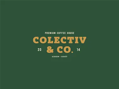 Colectiv & Co. Coffee logo design brand design branddesigner branding coffee coffee logo craft creative design grapgic design logo logodesign logotype vintage logo