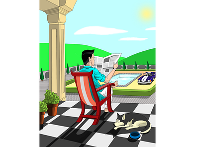 Peace life adobe artist comic art design digitalart illustration photoshop poster