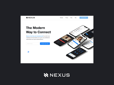 Nexus - Web and Mobile design animation app store business app business card clean explainer explainer animation explainer video minimal mobile mobile app mobile design motion nexus ui ux uxdesign webdesign