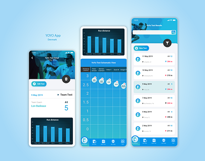 YoYo App illustration landing page design mobile app ui