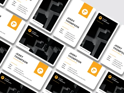 Creative Minimalist Business Card bizcard branding business card corporate creative identity minimalist print print template simple