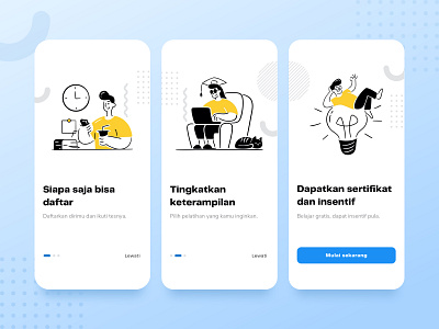 Kartu Prakerja App app concept app design challenge illustration kartu prakerja ui uidesign