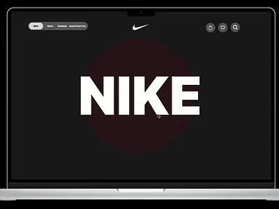 Nike Prototype animation graphic design ui