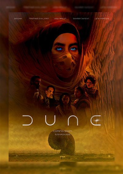 Movie Poster dune movie movie poster photoshop poster