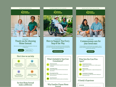 At-home healthcare email design inspiration email design inspiration email marketing campaign healthcare healthcare email inspiration