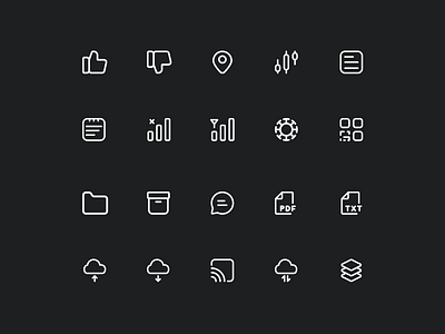 Category - Interface Essential Icons branding design design icon graphic design icon design icon pack icon set iconify interface icon ui