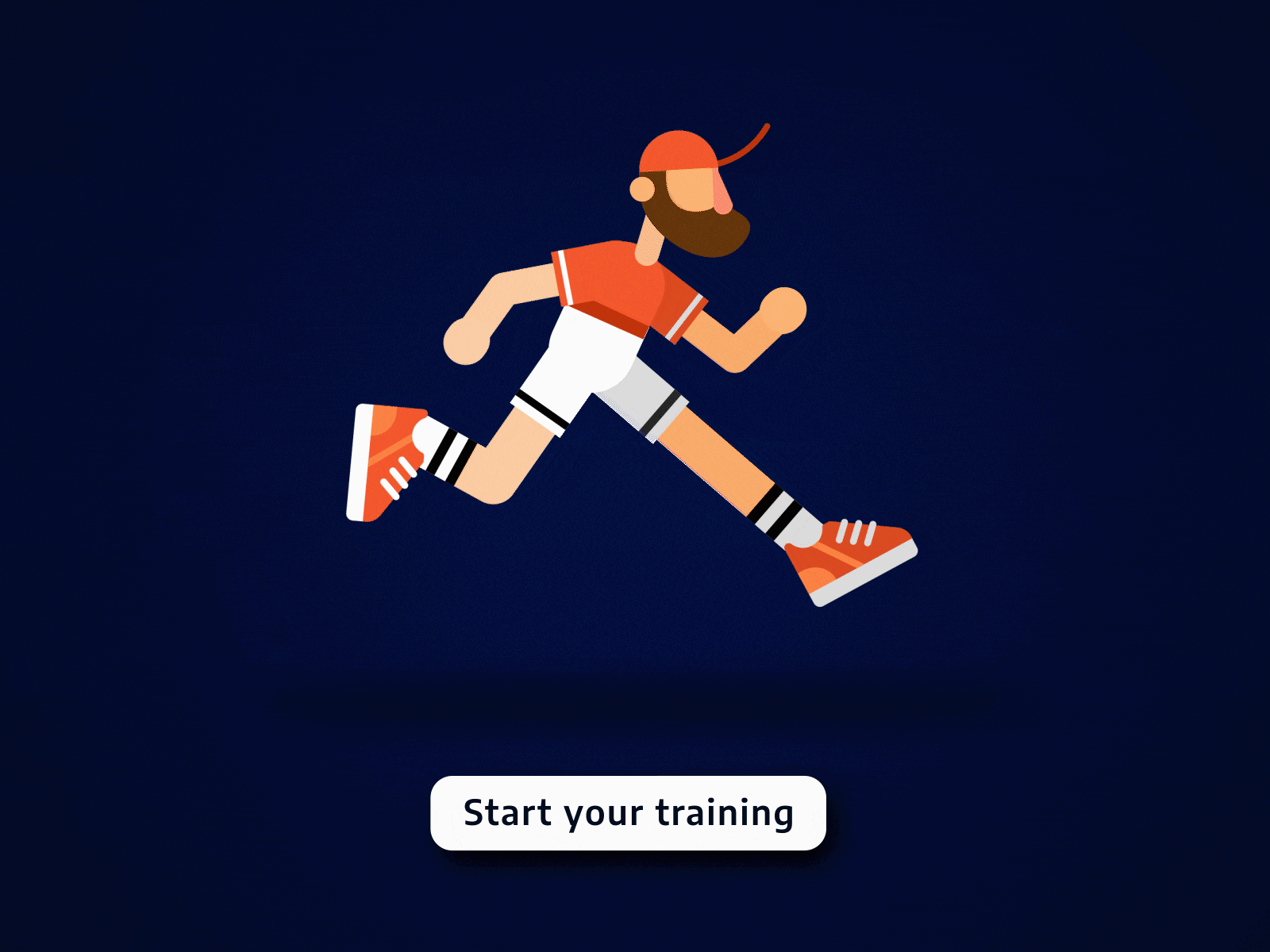 Running Man by Mariia for CXDojo on Dribbble