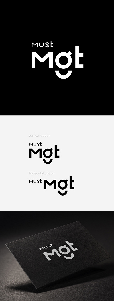 must3 branding design logo minimal