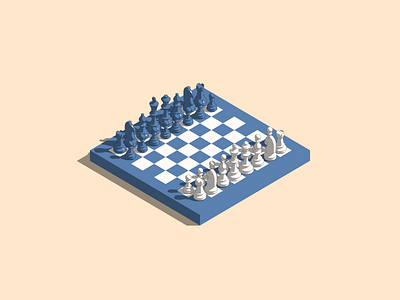 Chess 3d 3d animation 3d art 3d artist 3d modeling 3dillustration chess chessboard design illustration illustrator isometric isometric art isometric design isometric illustration isometry low poly low poly lowpoly lowpolyart