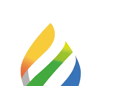 drop logo color water design drop logo logodesign vector