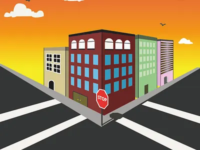 Building Illustration building designer illustration illustration art vector