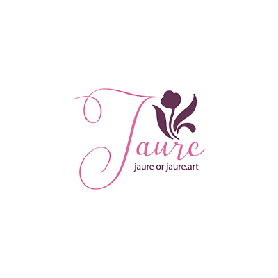 jaure logo artwork design illustrator logo typography