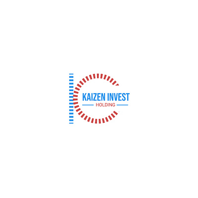 KAIZEN INVEST HOLDING logo artwork design illustrator typography