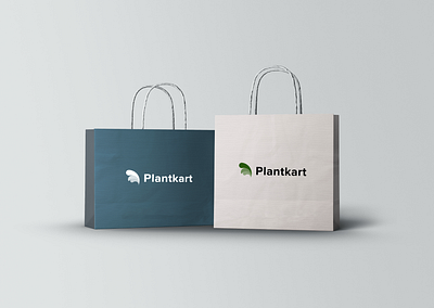 Plantkart Logo Making animation app graphic icon logo minimal typography ui ux vector
