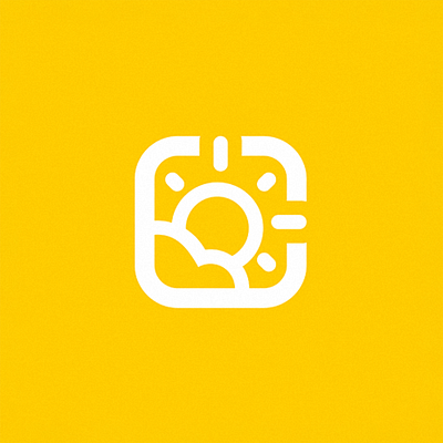 Solessol brand dz9 energy hot icon logo solar energy summer yellow