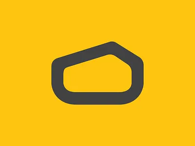 Novac Engenharia brand design dz9 engineering enterprises home house icon logo o yellow