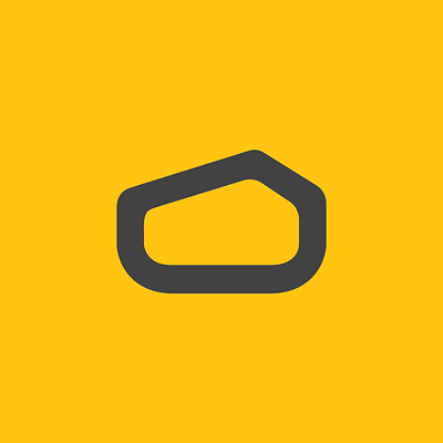 Novac Engenharia brand design dz9 engineering enterprises home house icon logo o yellow