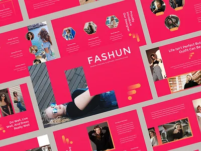 Fashun – Women Fashion & Apparel Google Slides Template agency business clean clothing corporate creative fashion feminim modeling photography portfolio streetwear studio unique women