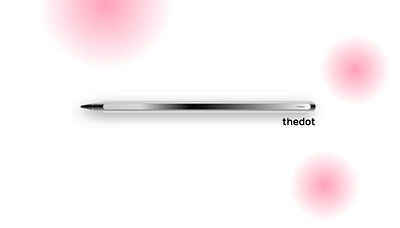 The Dot Pencil - (Apple Pencil Redesign) apple design apple pencil apple tv applepencil product design redesign