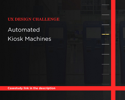 Automated Kiosk Machine Casestudy design luxury logo minimal ui uidesign ux ux ui vector