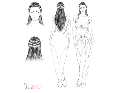 Loa Sketch art character characterdesign concept conceptart gameart illustration sketch